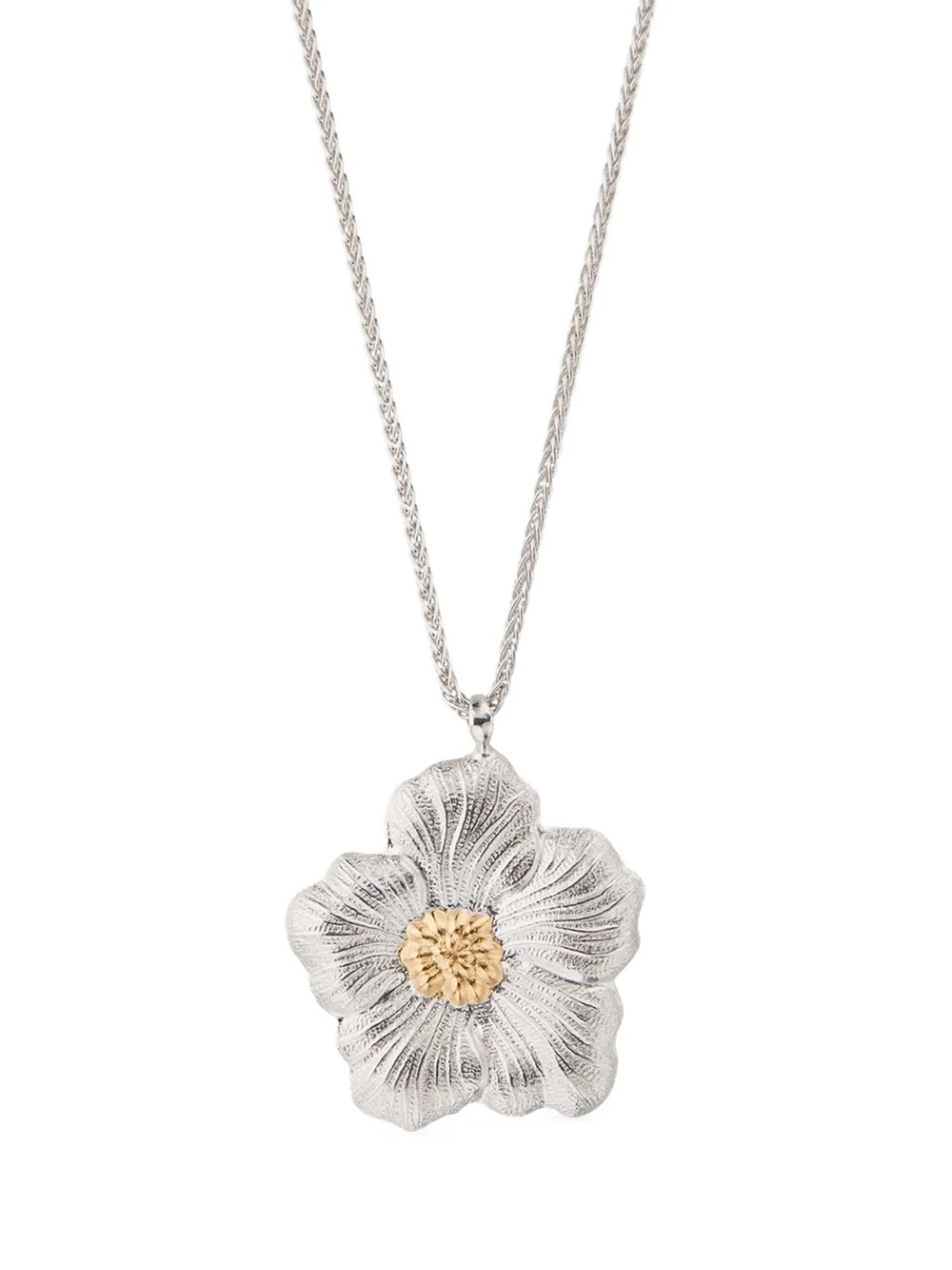 Blossoms Gold-Plated Silver and Vermeil Pendant